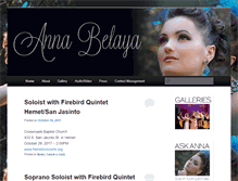 Tablet Screenshot of annabelaya.com